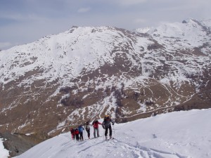 raid a ski auour de Grenoble avec des guides de haute montagne