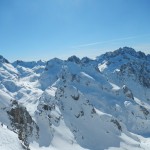 raid à ski dans Mercantour
